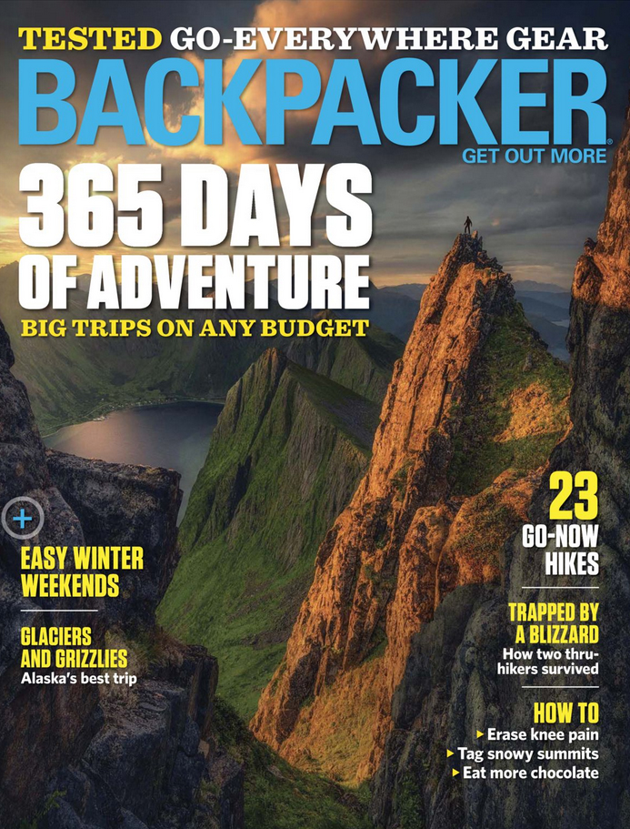 Backpacker December 01, 2018 Issue Cover