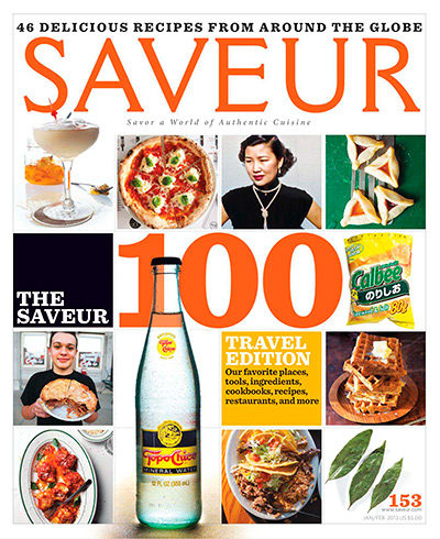 Saveur January 01, 2014 Issue Cover