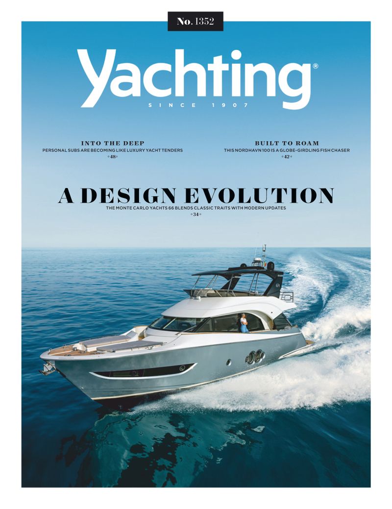 yachting August 01, 2019 Issue Cover