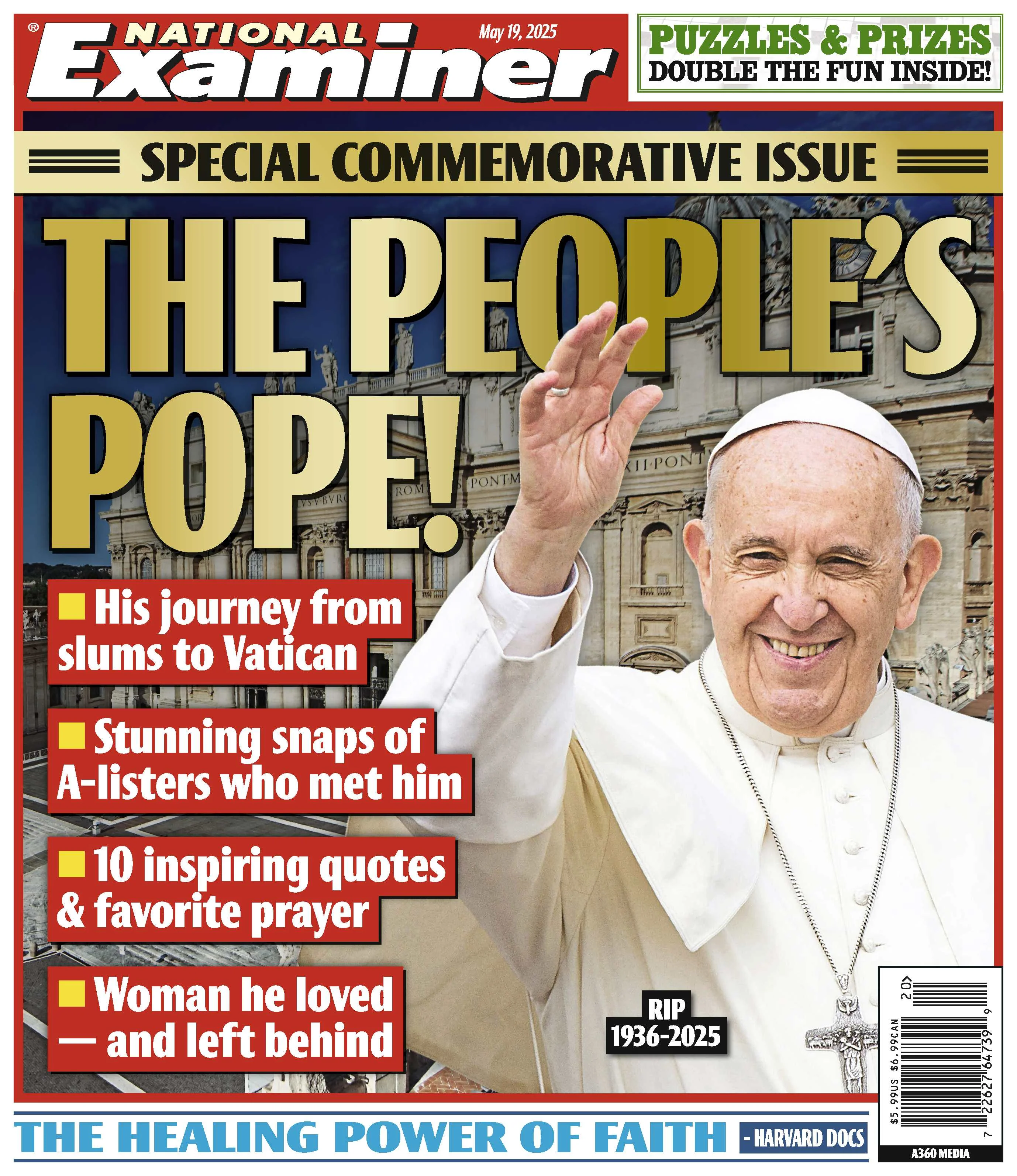 National-Examiner May 19, 2025 Issue Cover