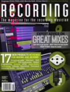 Recording-Magazine September 01, 2017 Issue Cover