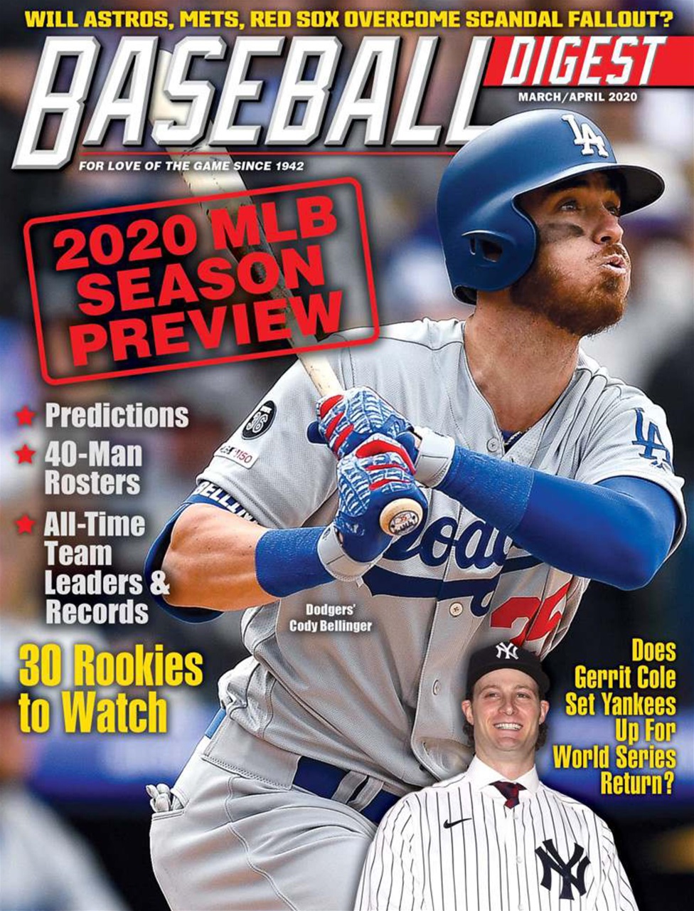 Baseball-Digest March 01, 2020 Issue Cover