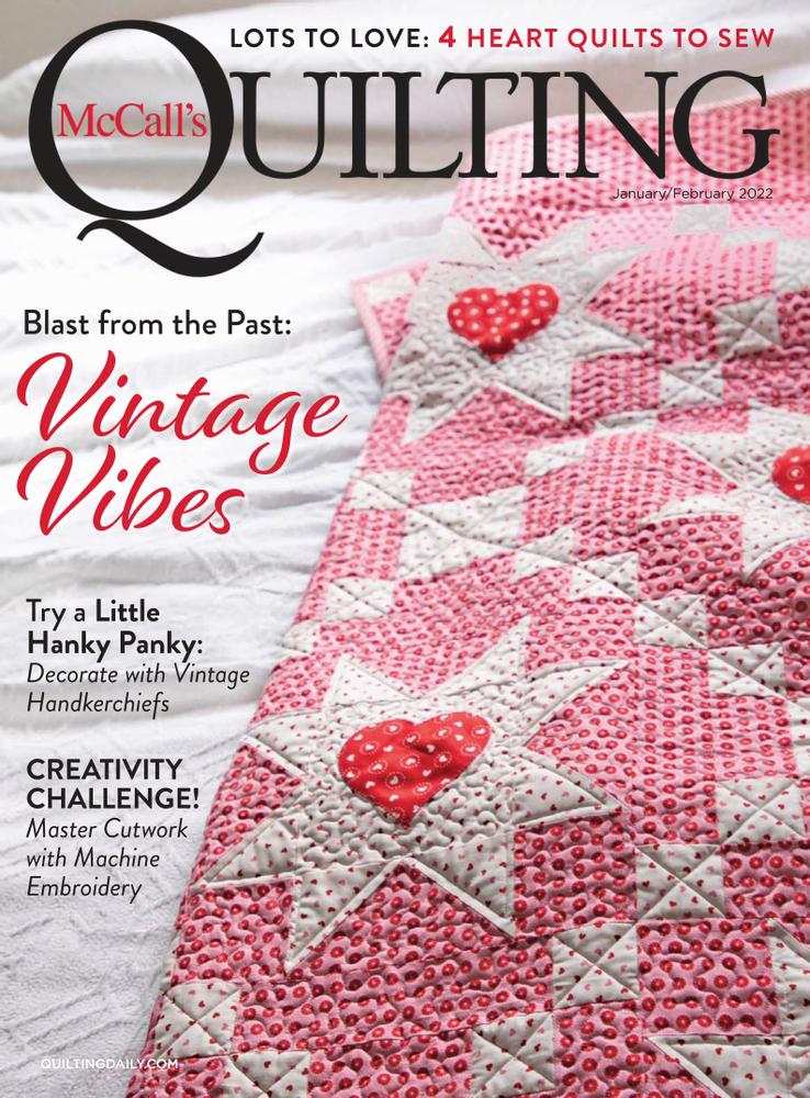 Mccalls-Quilting January 01, 2022 Issue Cover