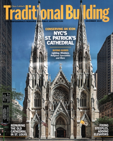 Traditional Building December 01, 2015 Issue Cover
