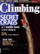 Climbing-Magazine April 01, 2006 Issue Cover