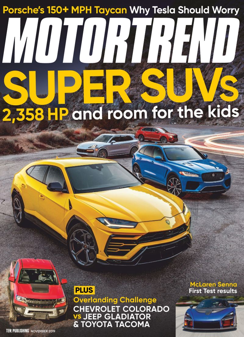 Motor-Trend November 01, 2019 Issue Cover