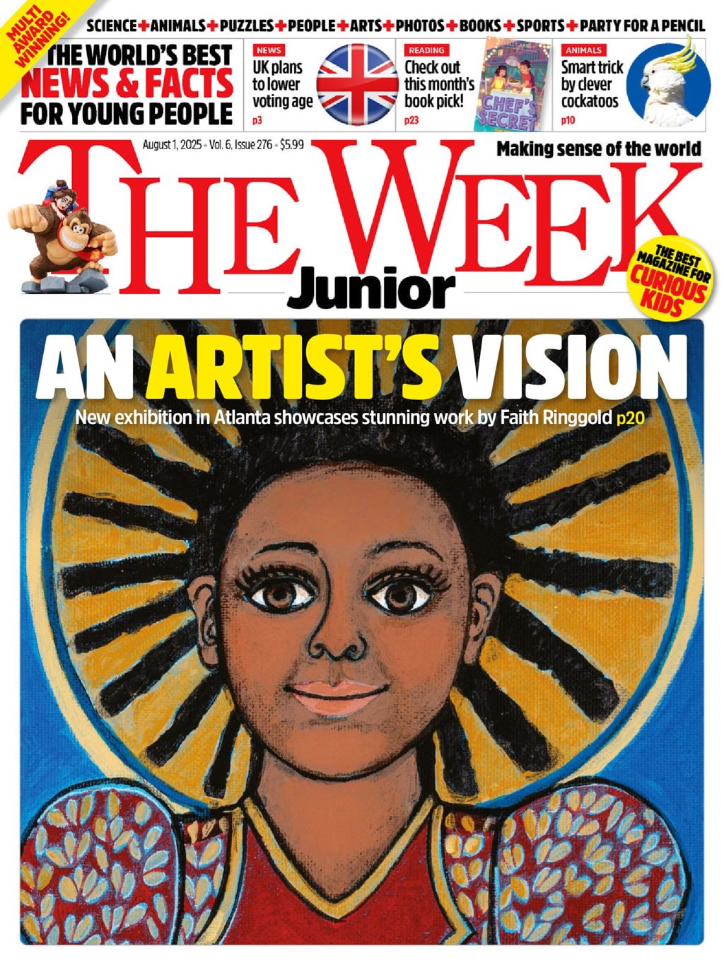 The-Week-Junior August 01, 2025 Issue Cover