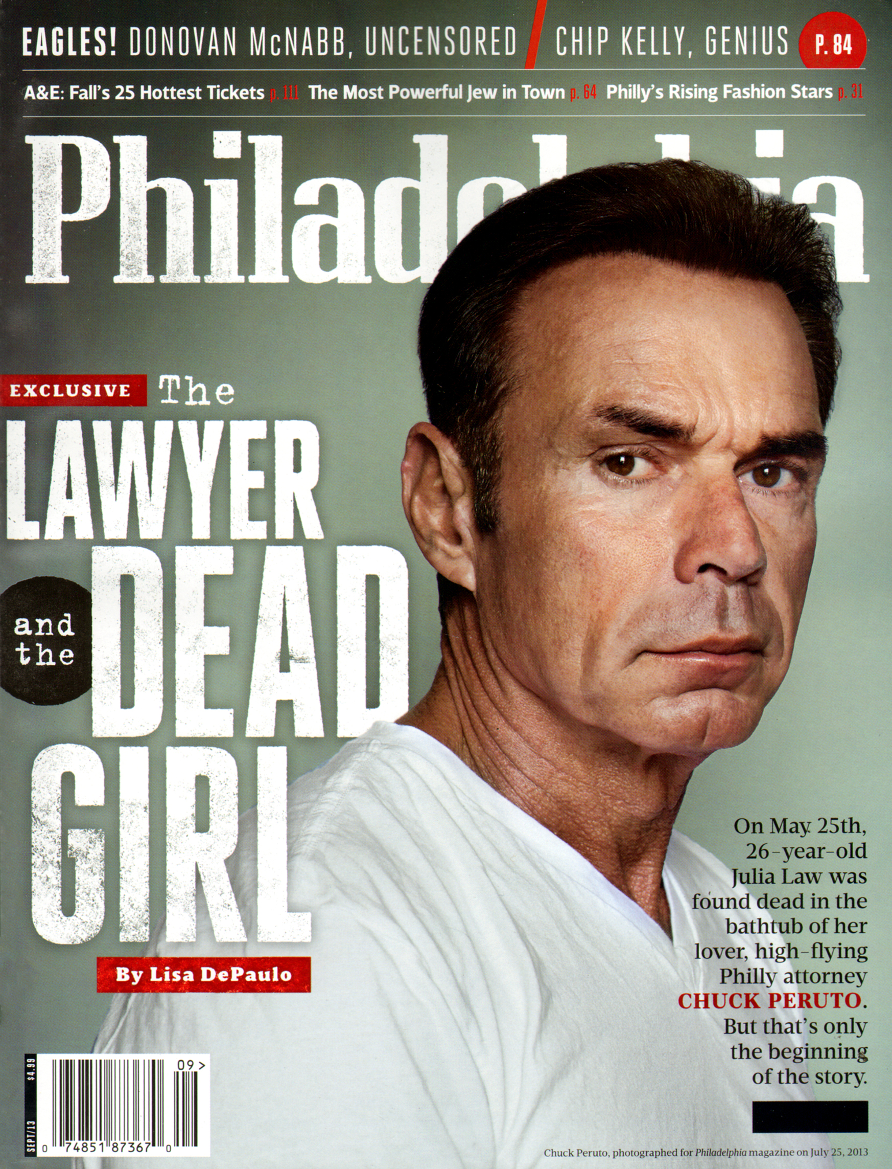Philadelphia-Magazine September 01, 2013 Issue Cover