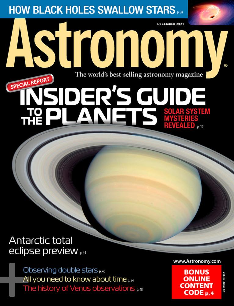 Astronomy December 01, 2021 Issue Cover