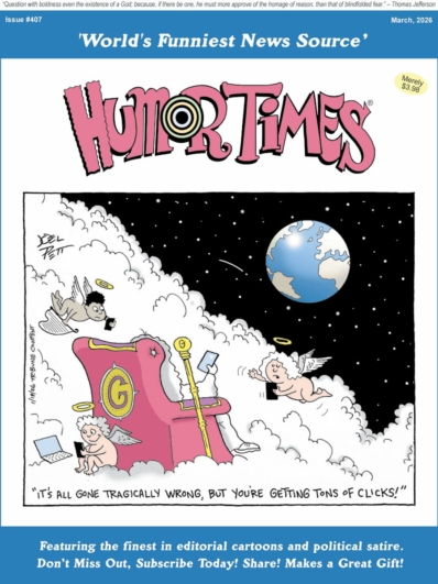 Humor Times March 01, 2026 Issue Cover