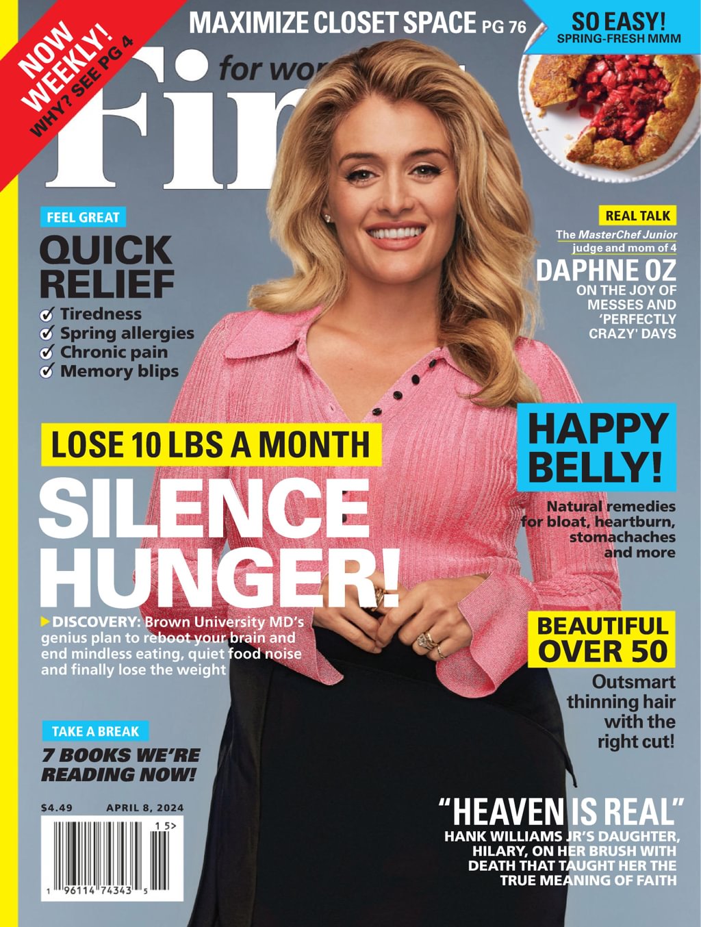 First-For-Women April 08, 2024 Issue Cover
