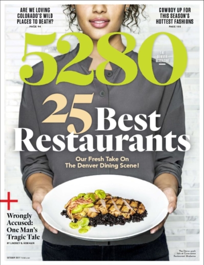 5280 Magazine October 01, 2017 Issue Cover