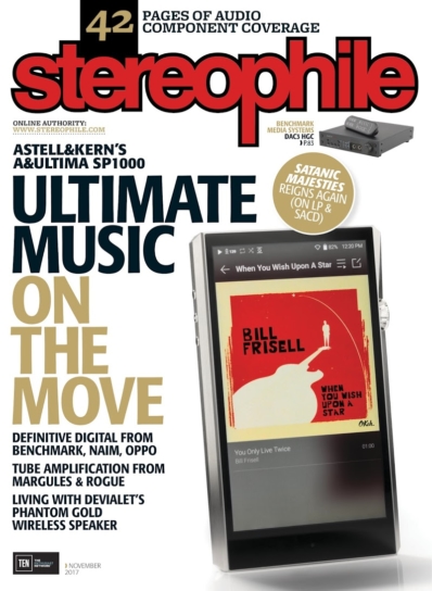 Stereophile November 01, 2017 Issue Cover