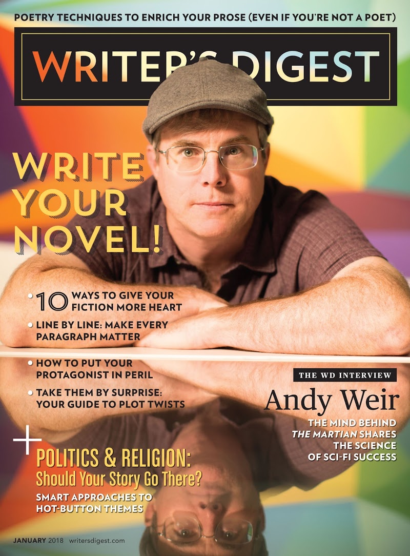 Writers-Digest January 01, 2018 Issue Cover