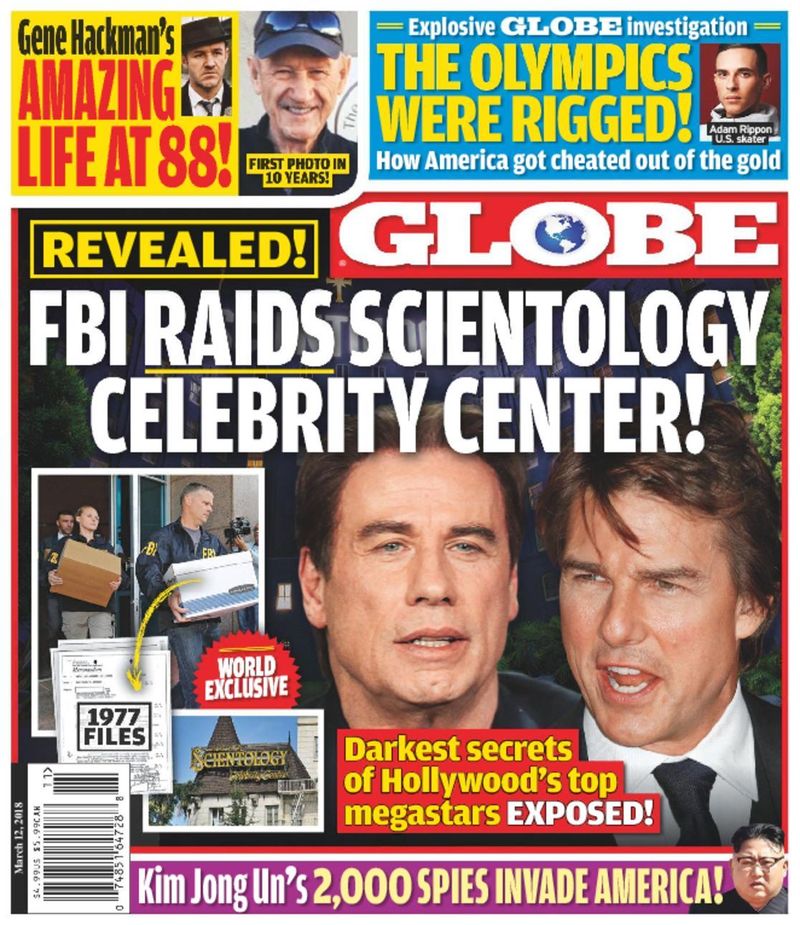 Globe March 12, 2018 Issue Cover