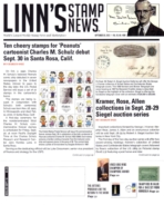 Linns-Stamp-News-Weekly September 26, 2022 Issue Cover