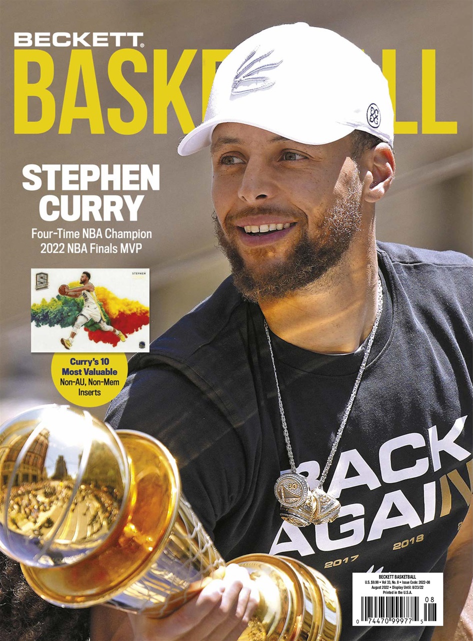 Beckett-Basketball August 01, 2022 Issue Cover