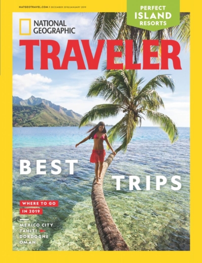 National Geographic Traveler December 01, 2018 Issue Cover