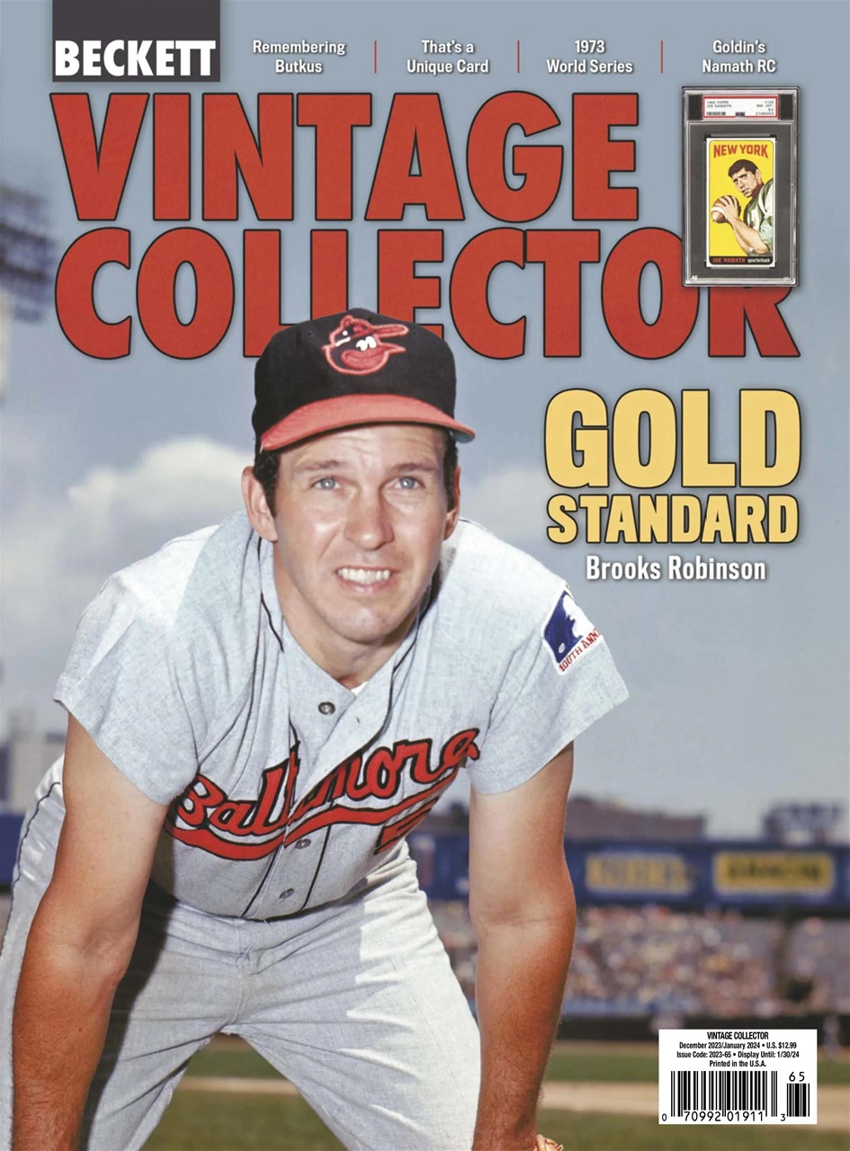 Beckett-Vintage-Collector December 01, 2023 Issue Cover