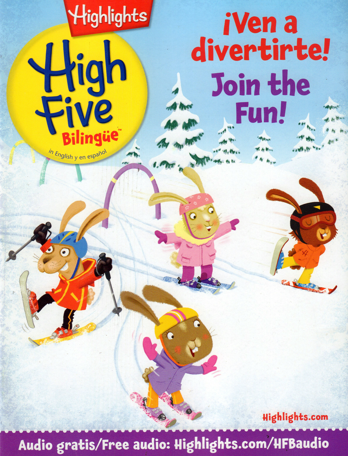 Highlights-High-Five-Bilingue February 01, 2017 Issue Cover