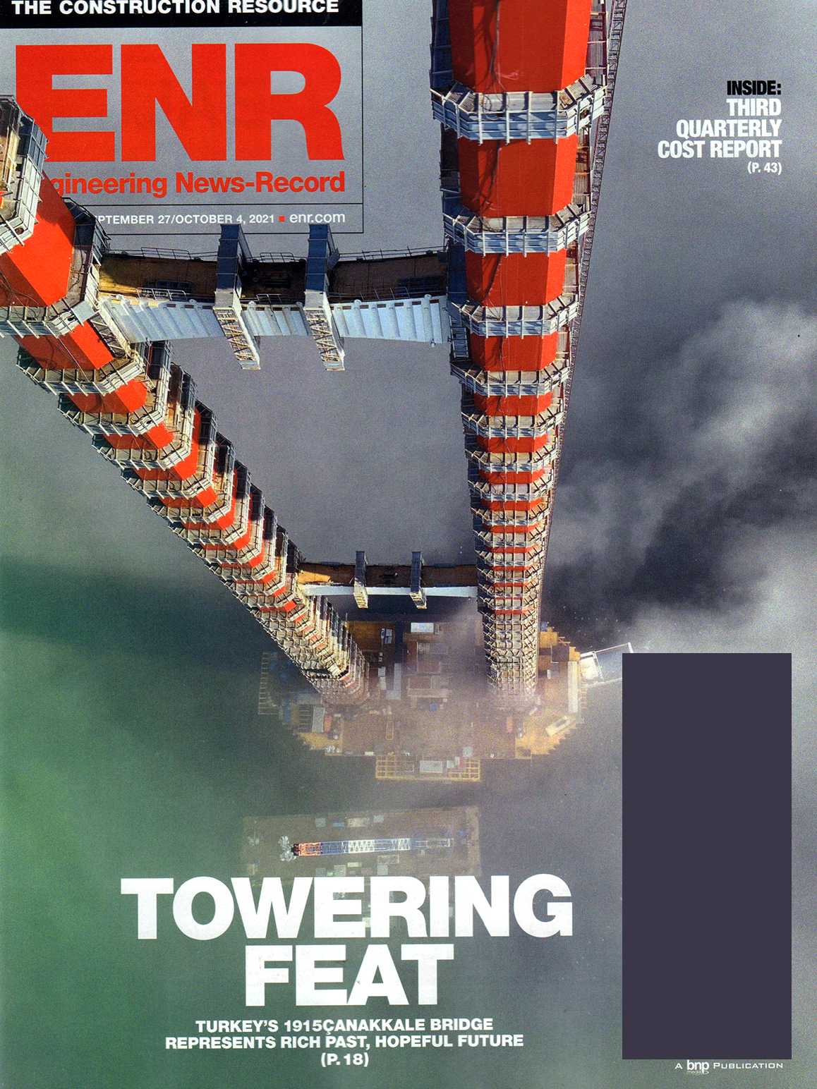 Engineering-News-Record September 27, 2021 Issue Cover