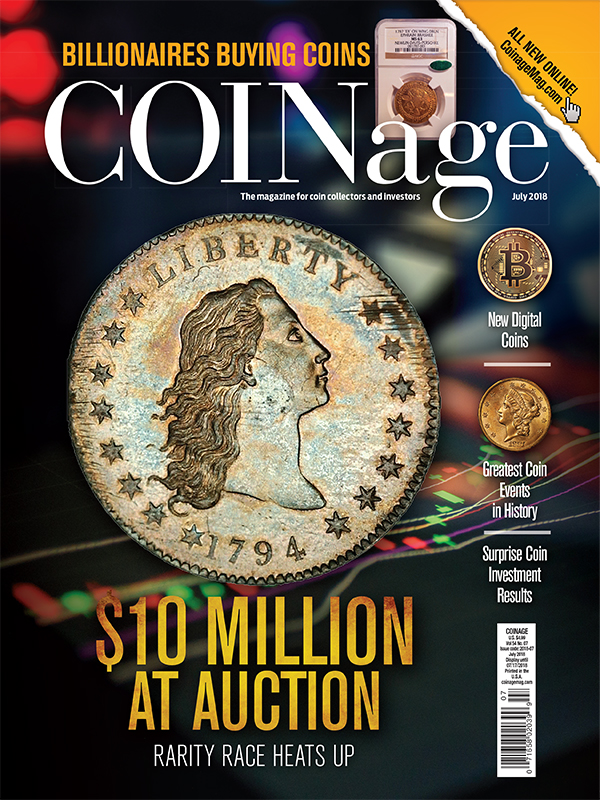 Coinage July 01, 2018 Issue Cover