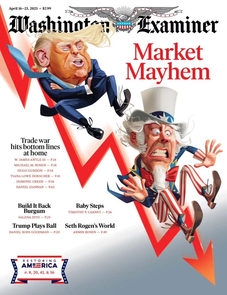 Washington-Examiner April 16, 2025 Issue Cover