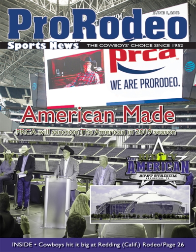 Pro Rodeo Sports News June 01, 2018 Issue Cover