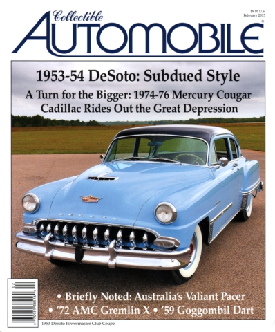 Collectible Automobile February 01, 2015 Issue Cover