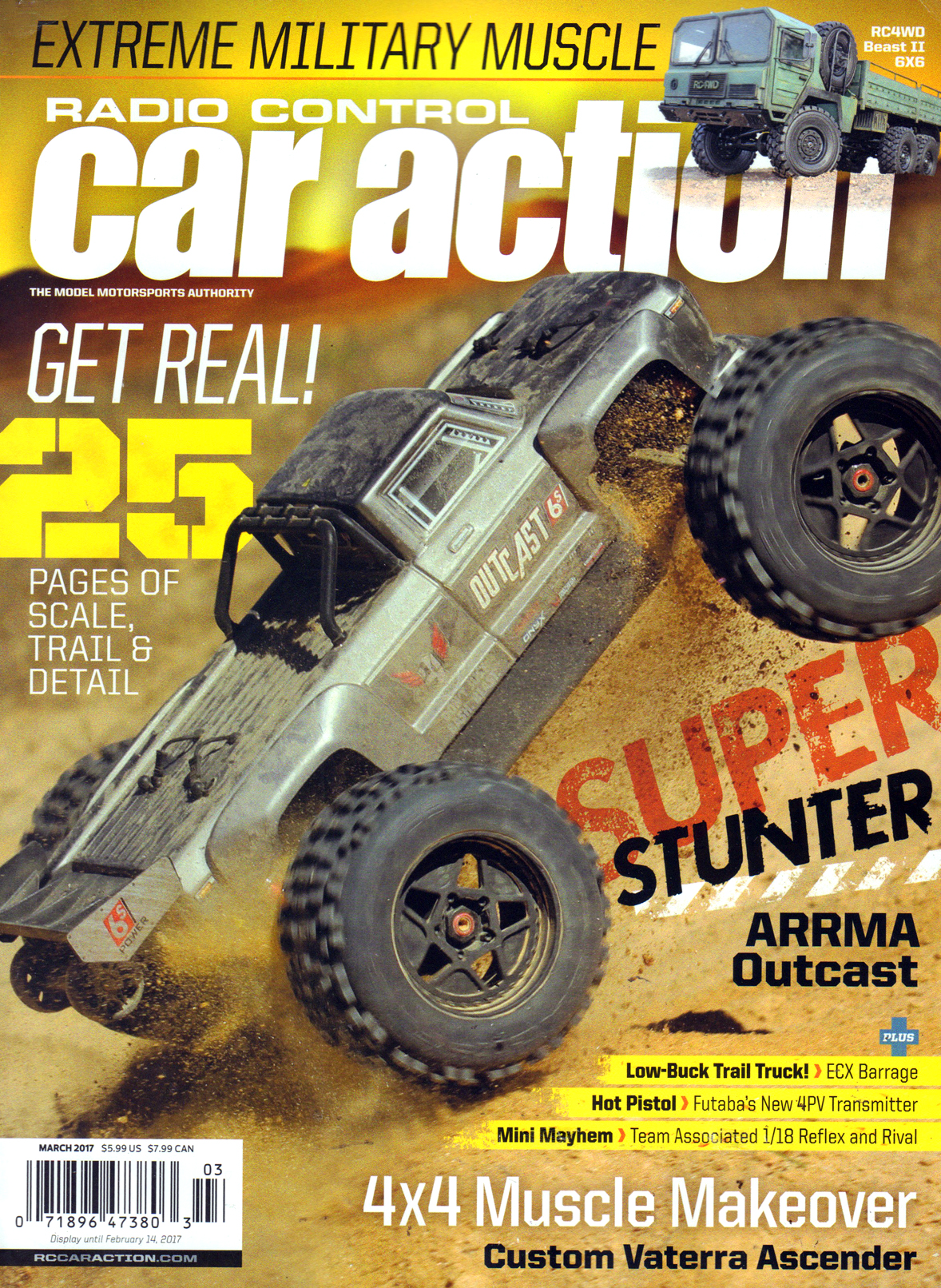 Radio-Control-Car-Action March 01, 2017 Issue Cover
