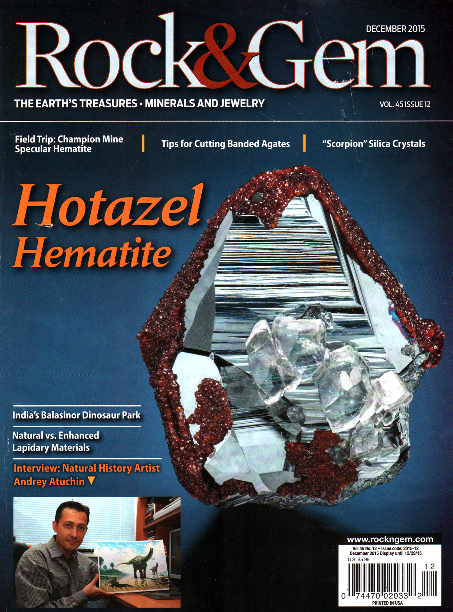 Rock-and-Gem December 01, 2015 Issue Cover