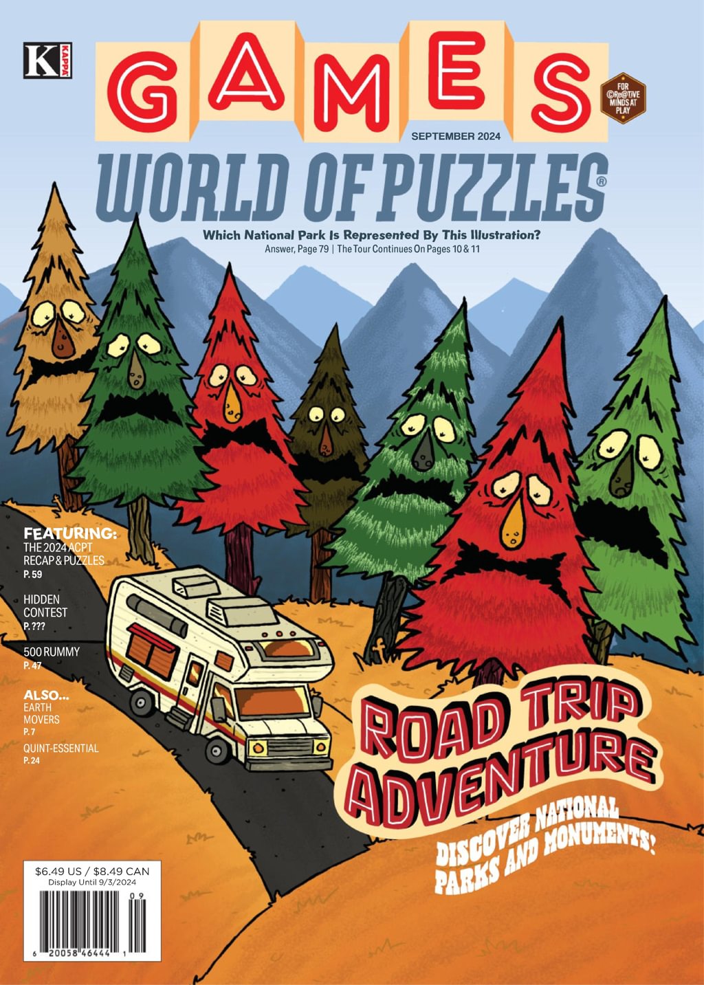 Games-World-of-Puzzles September 01, 2024 Issue Cover