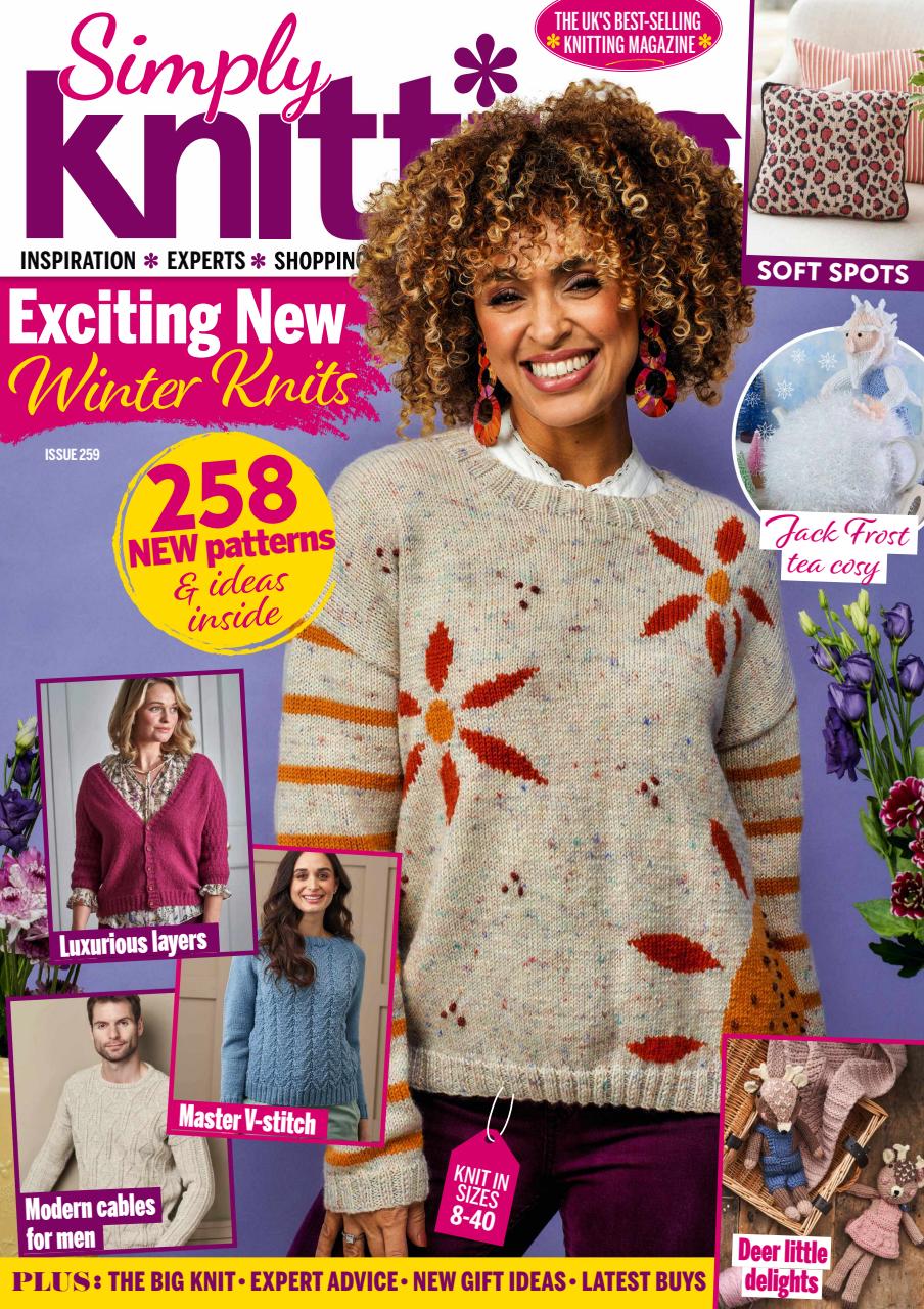 Simply-Knitting January 01, 2025 Issue Cover