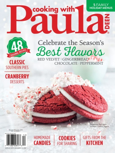Cooking With Paula Deen November 01, 2018 Issue Cover
