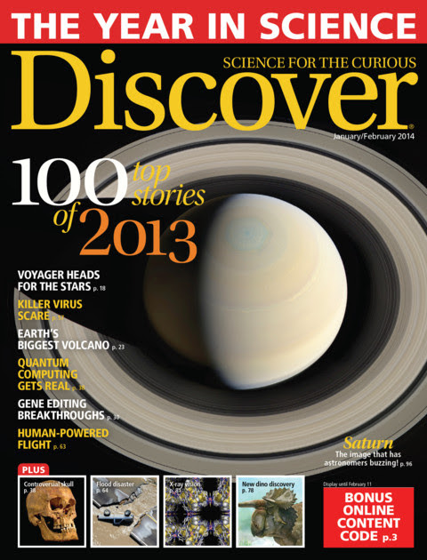 Discover January 01, 2014 Issue Cover