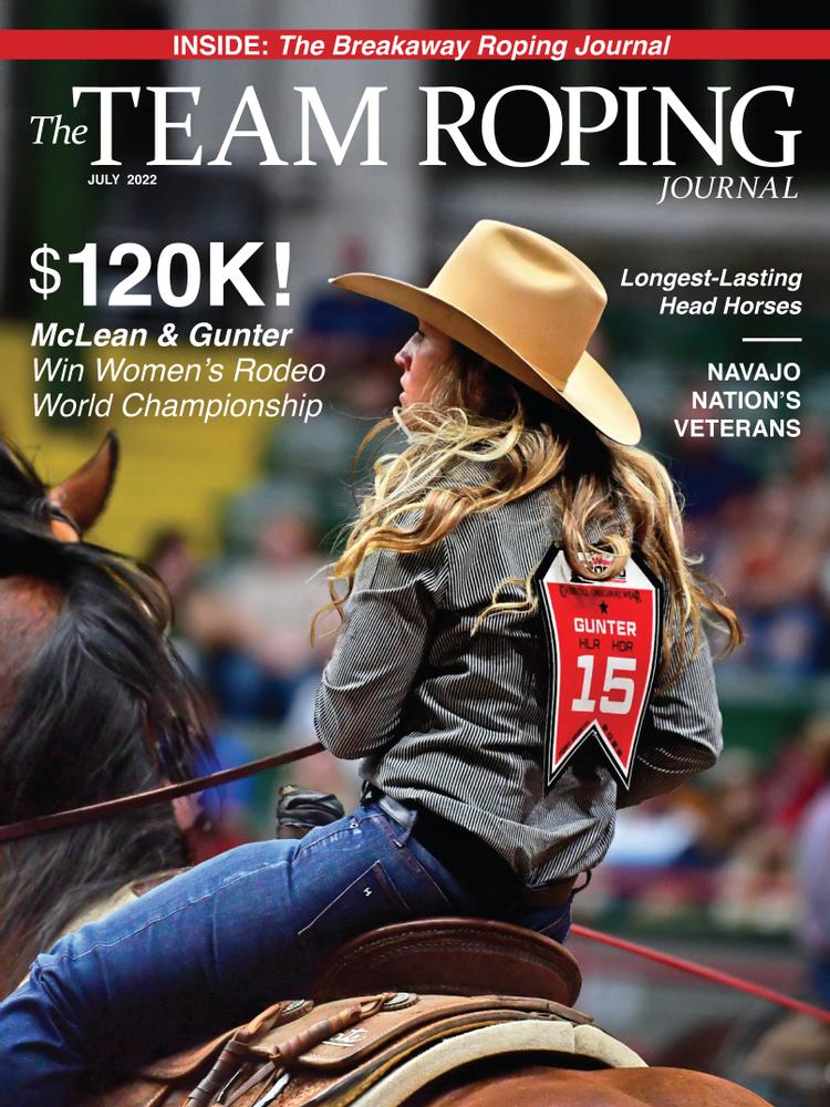The-Team-Roping-Journal July 01, 2022 Issue Cover