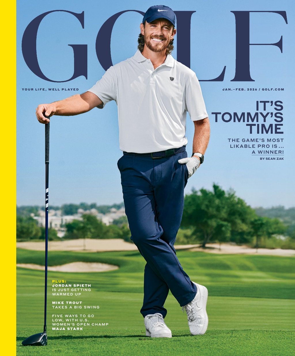Golf Magazine January 01, 2026 Issue Cover