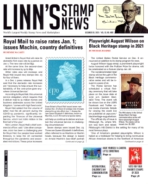 Linns-Stamp-News December 28, 2020 Issue Cover