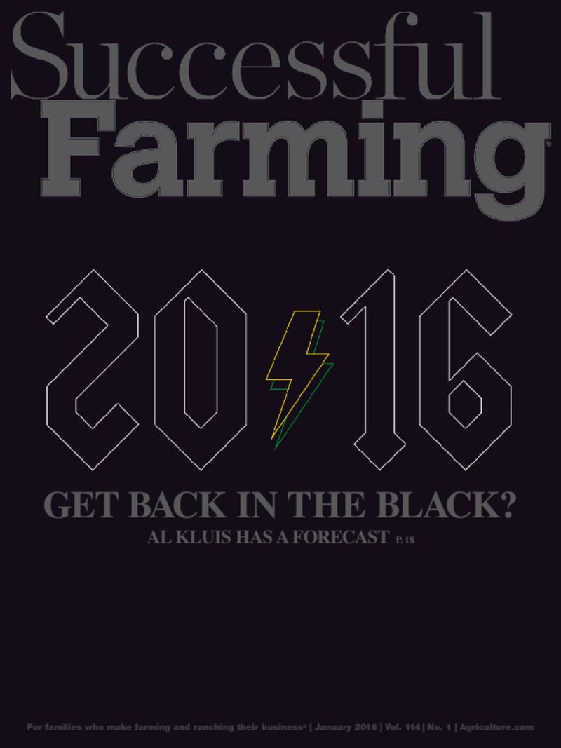 Successful-Farming January 01, 2016 Issue Cover