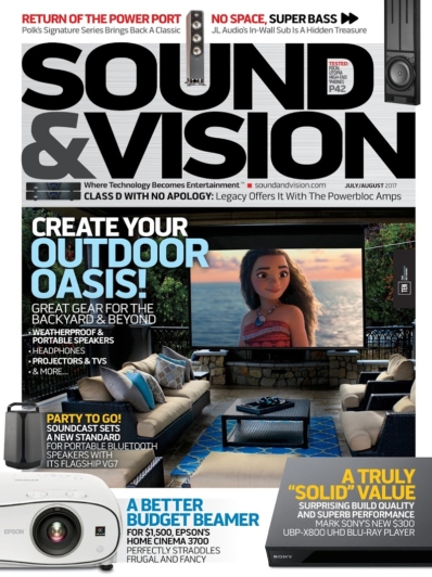 Sound & Vision July 01, 2017 Issue Cover