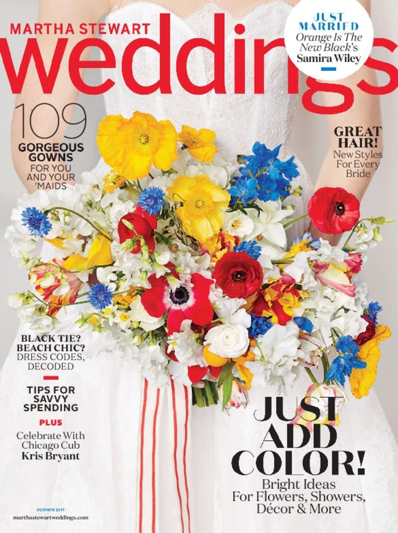 Martha-Stewart-Weddings June 01, 2017 Issue Cover