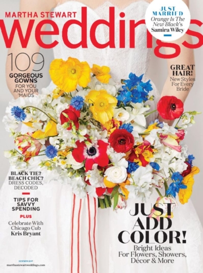 Martha Stewart Weddings June 01, 2017 Issue Cover