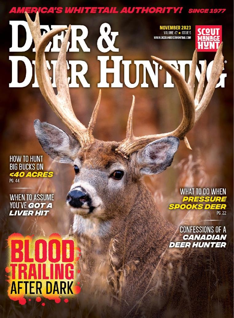 Deer-and-Deer-Hunting November 01, 2023 Issue Cover