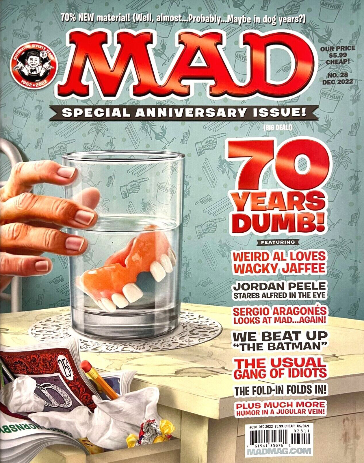 Mad-Magazine December 01, 2022 Issue Cover