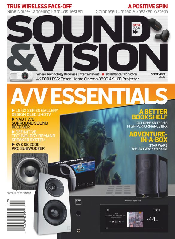Sound-and-Vision September 01, 2020 Issue Cover