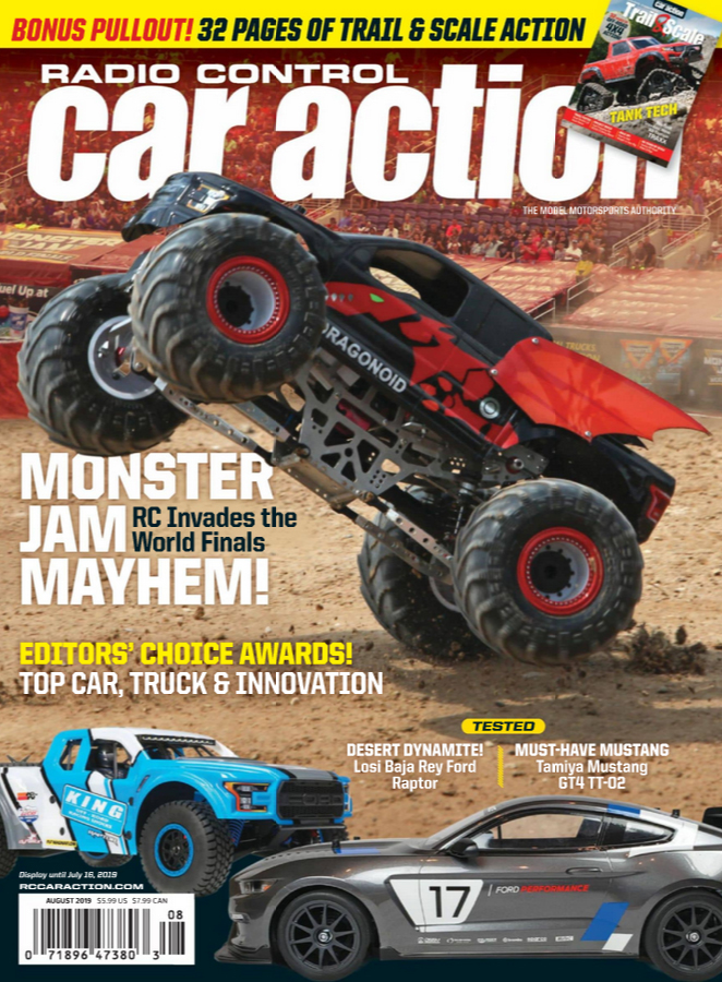 Radio-Control-Car-Action August 01, 2019 Issue Cover
