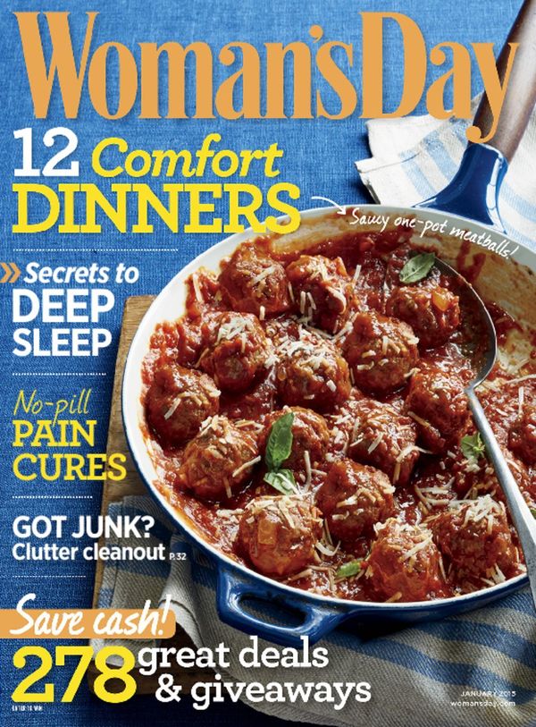 Womans-Day January 01, 2015 Issue Cover