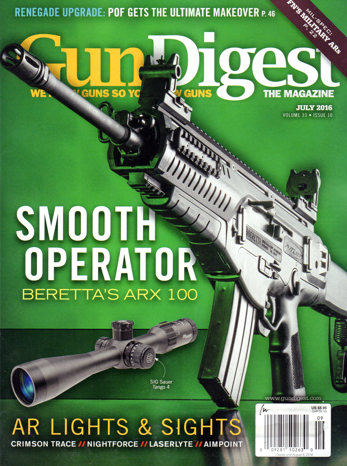 Gun-Digest July 01, 2016 Issue Cover