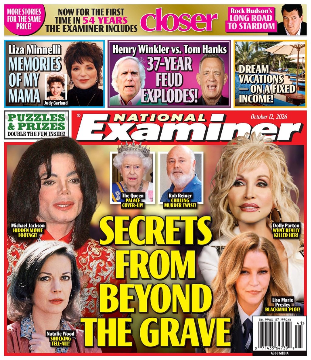 National Examiner October 12, 2026 Issue Cover