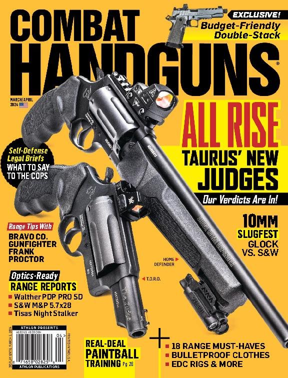Combat-Handguns March 01, 2024 Issue Cover